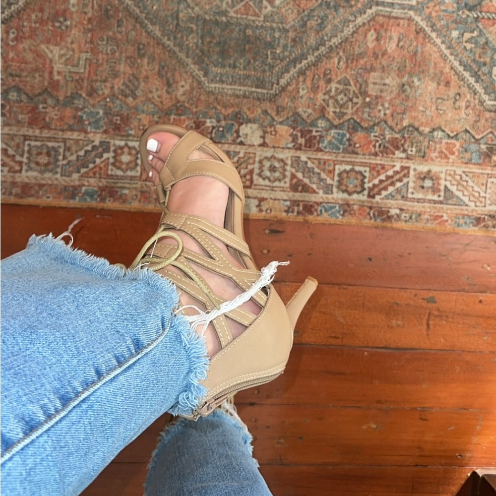 Tan High Heels